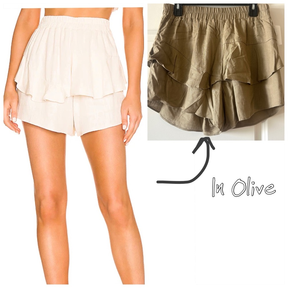 Heartloom - Samira Skort in Olive